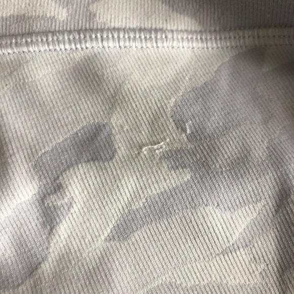 Lululemon Wonder Under High Waist  21"
Camo Alpine White  Leggings Size 4 - Picture 14 of 15